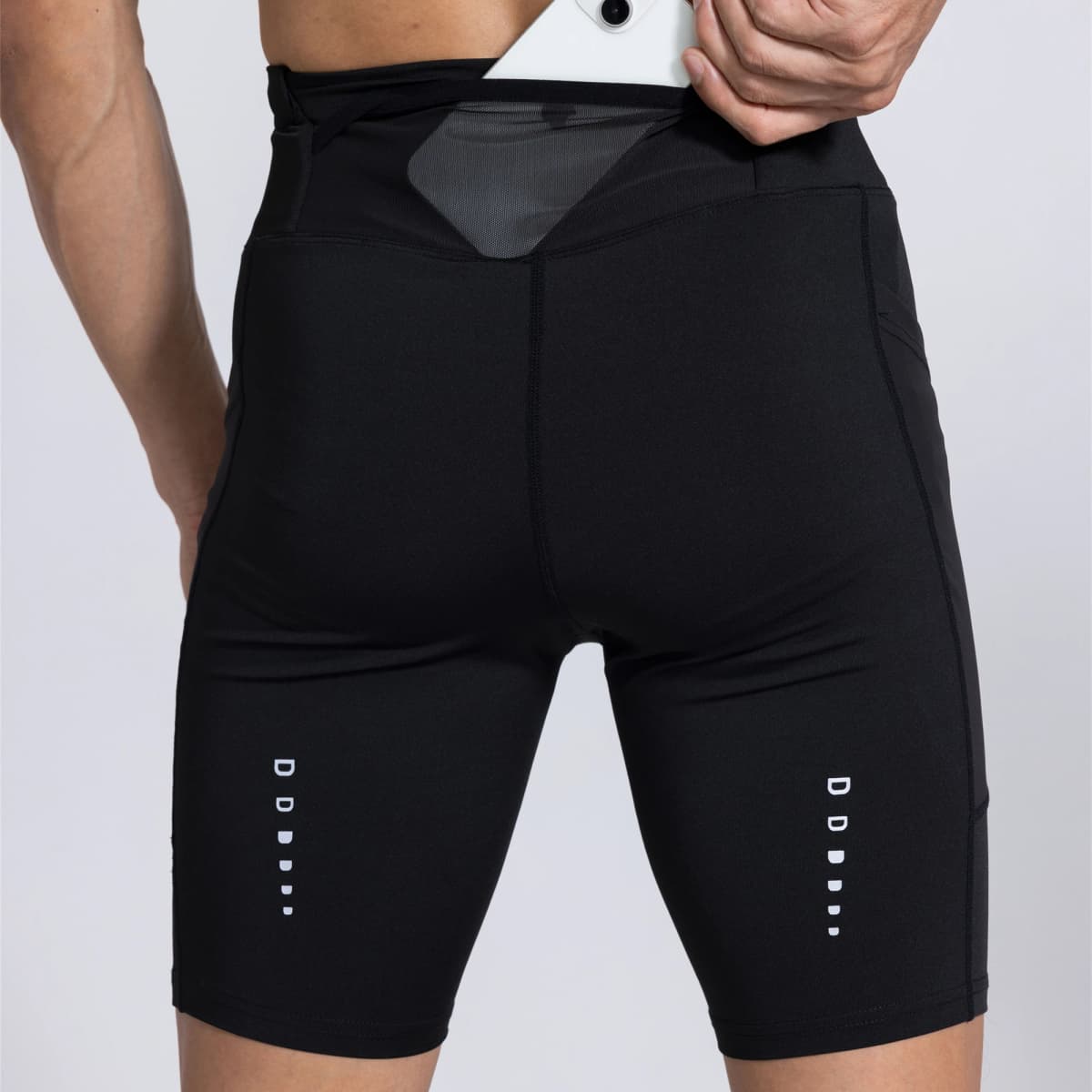 Men Women Yoga Running Shorts Pockets Outdoor Sports Half Pants Tights Exercise Fitness Gym Cycling Shorts Leggings Quick Drying