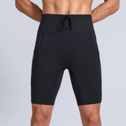 Men Women Yoga Running Shorts Pockets Outdoor Sports Half Pants Tights Exercise Fitness Gym Cycling Shorts Leggings Quick Drying