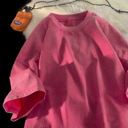 Quality Oversized Acid Washed T Shirt Men Vintage T-Shirts Streetwear Mineral Wash Tee Shirts Boy Woman Loose Luxury Brand Tops