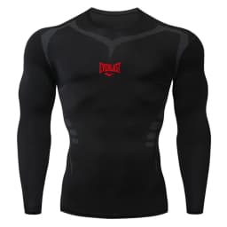 Men's long sleeved short sleeved T-shirt printed running bodybuilding quick drying T-shirt swimming and diving clothing