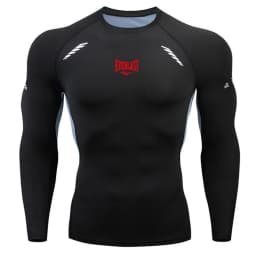 Men's long sleeved short sleeved T-shirt printed running bodybuilding quick drying T-shirt swimming and diving clothing