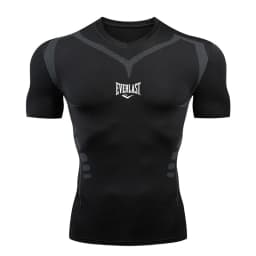 Men's long sleeved short sleeved T-shirt printed running bodybuilding quick drying T-shirt swimming and diving clothing