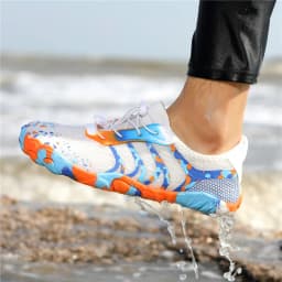 Unisex Quick-Drying Barefoot Water Shoes, Non-Slip, Breathable, Lightweight, Suitable for Swimming, Diving, Surfing, Beach, Yoga, Fitness, and River Tracing