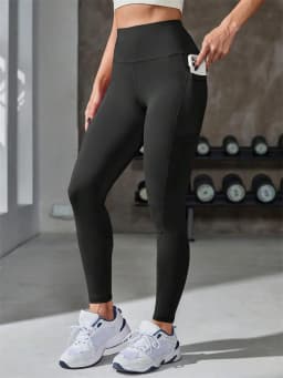 Women Yoga Pants with Pockets Butt Lifting Tummy Control Sports Leggings High Waist Fitness Tights Gym Clothing Sportswer