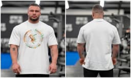 Muscle Fitness T-shirt Summer Men's Athleisure Workout short sleeve T-shirt High Quality cotton Men T-shirt Gym Sport Shirt Tops