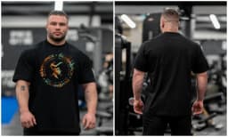 Muscle Fitness T-shirt Summer Men's Athleisure Workout short sleeve T-shirt High Quality cotton Men T-shirt Gym Sport Shirt Tops