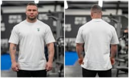 Muscle Fitness T-shirt Summer Men's Athleisure Workout short sleeve T-shirt High Quality cotton Men T-shirt Gym Sport Shirt Tops