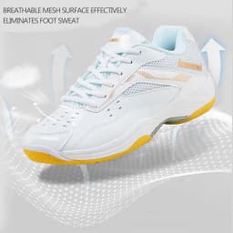Kawasaki Mens Badminton Shoes Professional Sports Shoes for Women Breathable Indoor Court Sneakers K-086