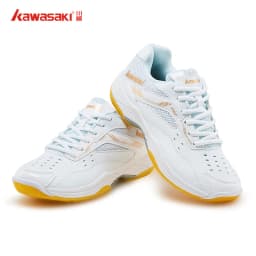 Kawasaki Mens Badminton Shoes Professional Sports Shoes for Women Breathable Indoor Court Sneakers K-086