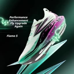 361 Degrees Flame 5.0 MIX Men Running Shoes Carbon Plate Racing Marathon Stable Rebound Wear-resistant Male Sneakers 672612214