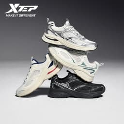 Xtep Y2K Casual Sneakers For Men Winter 2026 Comfortable Retro Lightweight Running Sports Shoes For Couples 874219320004