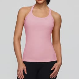 Women's Fitness Sports Yoga Vest Gym Running Training Sleeveless Vest Built-in Bra Yoga Tank Top Pilates Workout Sports Vest