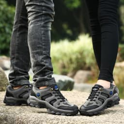 36-48 Outdoor Sports Off road Shoes Autumn Winter Couple Mountaineering Footwear Thick Sole Wear Resistant, Non slip Sneaker