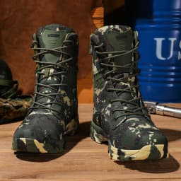 Hot Selling Men's High Mountain Ice Climbing Boots, High Top Hiking Boots, Outdoor Sports Hiking Shoes, Desert Boots, Cycling Mo