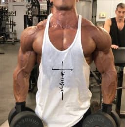 Gym Bodybuilding Stringer Y-back Tank Tops Summer Cotton Breathable Sleeveless T-shirts Mens Fitness Workout Muscle Clothing