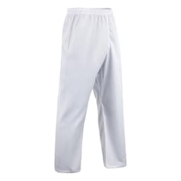 100-190 Universal Karate Clothes Taekwondo Pants Elastic Belt Drawstring Martial Arts Jujutsu White Karate Clothes Pants