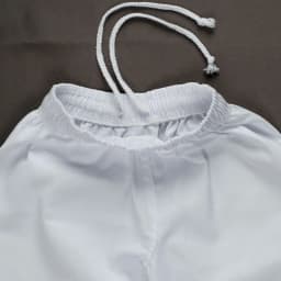 100-190 Universal Karate Clothes Taekwondo Pants Elastic Belt Drawstring Martial Arts Jujutsu White Karate Clothes Pants
