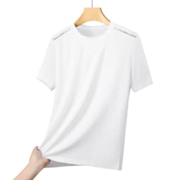 Summer Women's Mesh Short Sleeves Street Jogging Fitness Solid Color Breathable T-shirt Women Reflective Strip Sports T-shirt
