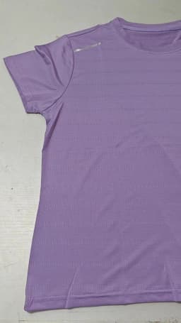 Summer Women's Mesh Short Sleeves Street Jogging Fitness Solid Color Breathable T-shirt Women Reflective Strip Sports T-shirt