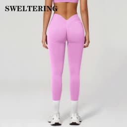 Women Seamless Yoga Pants High Waist Butt Lifting Sports Leggings Gym Workout Pants Female Soft Stretchy Sports Yoga Trousers