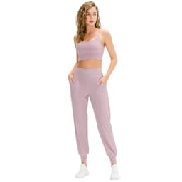 Women Loose Jogger Pants Quick Dry Yoga Sweatpants With Pocket Casual Running Training Fitness Pants