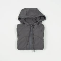 Women's hooded breathable outdoor running fitness yoga suit, woolen cardigan long sleeved top
