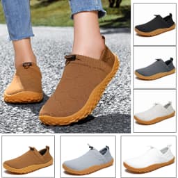 New Men's Wide Head Barefoot Shoes Anti Slip Breathable Walking Shoes for Men Wear-resistant Lightweight Running Sneakers 36-48