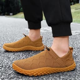 New Men's Wide Head Barefoot Shoes Anti Slip Breathable Walking Shoes for Men Wear-resistant Lightweight Running Sneakers 36-48