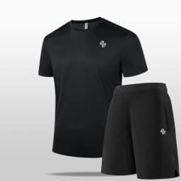 SBWL Summer 2026 Men's High-Quality Outdoor Sports Short-Sleeved Shorts Set for Daily Casual Beach Wear Tops
