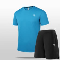 SBWL Summer 2026 Men's High-Quality Outdoor Sports Short-Sleeved Shorts Set for Daily Casual Beach Wear Tops