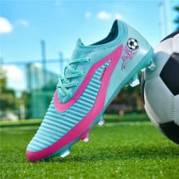 New Men Football Boots Sport Soccer Shoes Outdoor Cleats Adult Non Slip Boys Long Spikes Training Breathable Match Comfortable