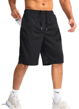 Men Beach Shorts with Summer Casual Board Shorts with Pockets Quick Dry Basketball Shorts Bodybuilding Sweatpants Ventilate