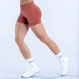 2026 New 4.5" Women Seamless Yoga Biker Shorts Low Waist Scrunch Bum Butt Lifting Tights Running Fitness Gym Workout Shorts