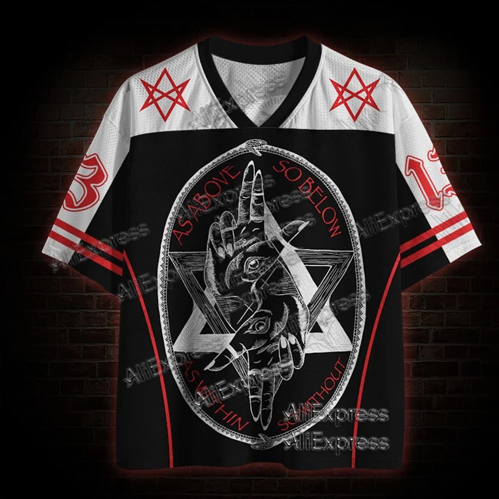 (ZZ) New Dark Series, Street Trendy Quick Drying Mesh Jersey, Sports Breathable Adult V-neck T-shirt, Handsome and Comfortable