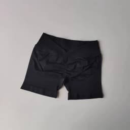 European & American Style Butt Lifting Shorts, Back V-Waist Fitness Shorts, Breathable Push-Up Booty Pants for Workout, Weight L