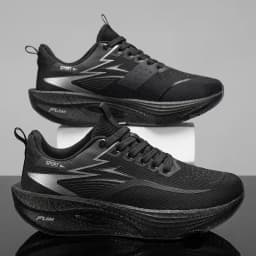 Marathon Racing Shoes Men Elastic Cushion Mesh Trainers