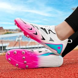Men Women Professional Track Spike Soft Field Non Slip Racing Long Jump Running Sprint Shoes Athletic Nails Race Light weight