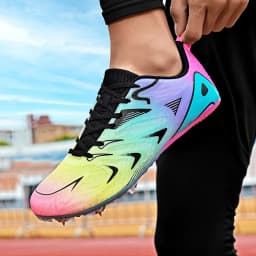 Men Women Professional Track Spike Soft Field Non Slip Racing Long Jump Running Sprint Shoes Athletic Nails Race Light weight