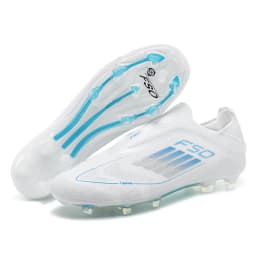 Men Football Boots Training Cleats Soccer Shoes FG Ultralight Breathable Drop Shipping Match Sport Long Spikes Indoor Sneakers