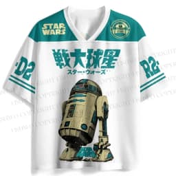 2026 New Star Wars Movie Sports Fashion Adult Children's Short Sleeve V-neck Street Gothic Style Horror Fans Gift