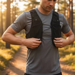 Lightweight Running Vest Portable Lightweight Trail Vest Outdoor Gear Reflective Ventilated Mesh for Mountaineering