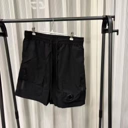 Beach pants, men's ice silk shorts, summer work pants, sports pants, versatile pocket design, beach pants, five quarter pants