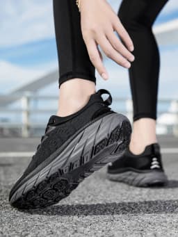 Mesh Breathable Sports Shoes for Men and Women, Thick Soled Shock-Absorbing lightweight Soft Soled Running Shoes