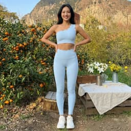 Women Off Shoulder Sports Bra High Waist Leggings Set 2 Piece Quick Dry Skin Friendly High Compression Yoga Gym Activewear