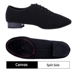 Men Standard Dance Shoes BD309 Ballroom Shoe Canvas Napped Split Outsole Practice Competition Men Modern Dancing Shoe Dancesport