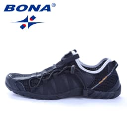 BONA New Popular Style Men Running Shoes Lace Up Athletic Shoes Outdoor Walking Jogging Sneakers Comfortable