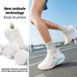 361 Degrees O2 Running Shoes Unisex Breathable Stable Rebound Grippy Durable Marathon Male Sneakers 672632222