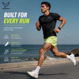 Breathable Running Pants With Reflective Strips Back Pocket Lightweight Sports Trousers Fitness Joggers Outdoor Athletic Pants
