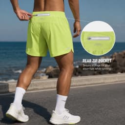 Breathable Running Pants With Reflective Strips Back Pocket Lightweight Sports Trousers Fitness Joggers Outdoor Athletic Pants