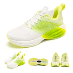 ONEMIX Fashion Running Shoes for Men Sneakers Air Cushion Leather Jogging Footwear Outdoor Walking Fitness Trainers Sports Shoes
